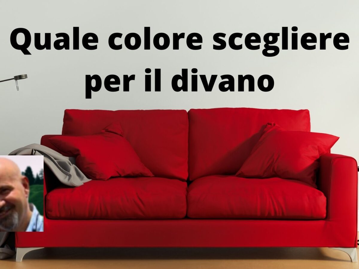 Colore di tendenza del divano