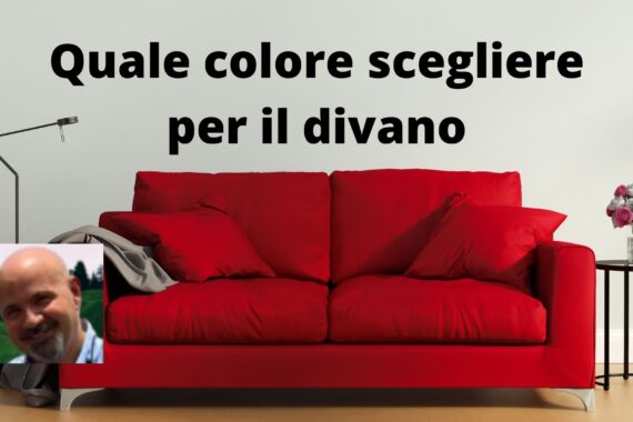 Colore di tendenza del divano