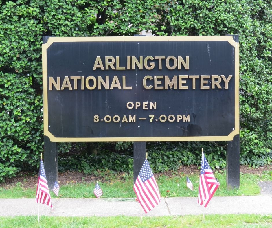 Washington il Cimitero di Arlington: ingresso