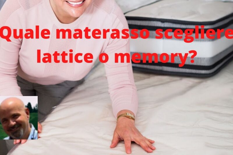Quale materasso scegliere lattice o memory?
